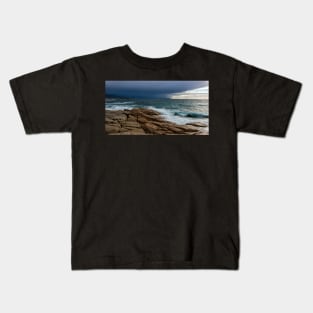 Stormy Skies Over Bicheno Kids T-Shirt